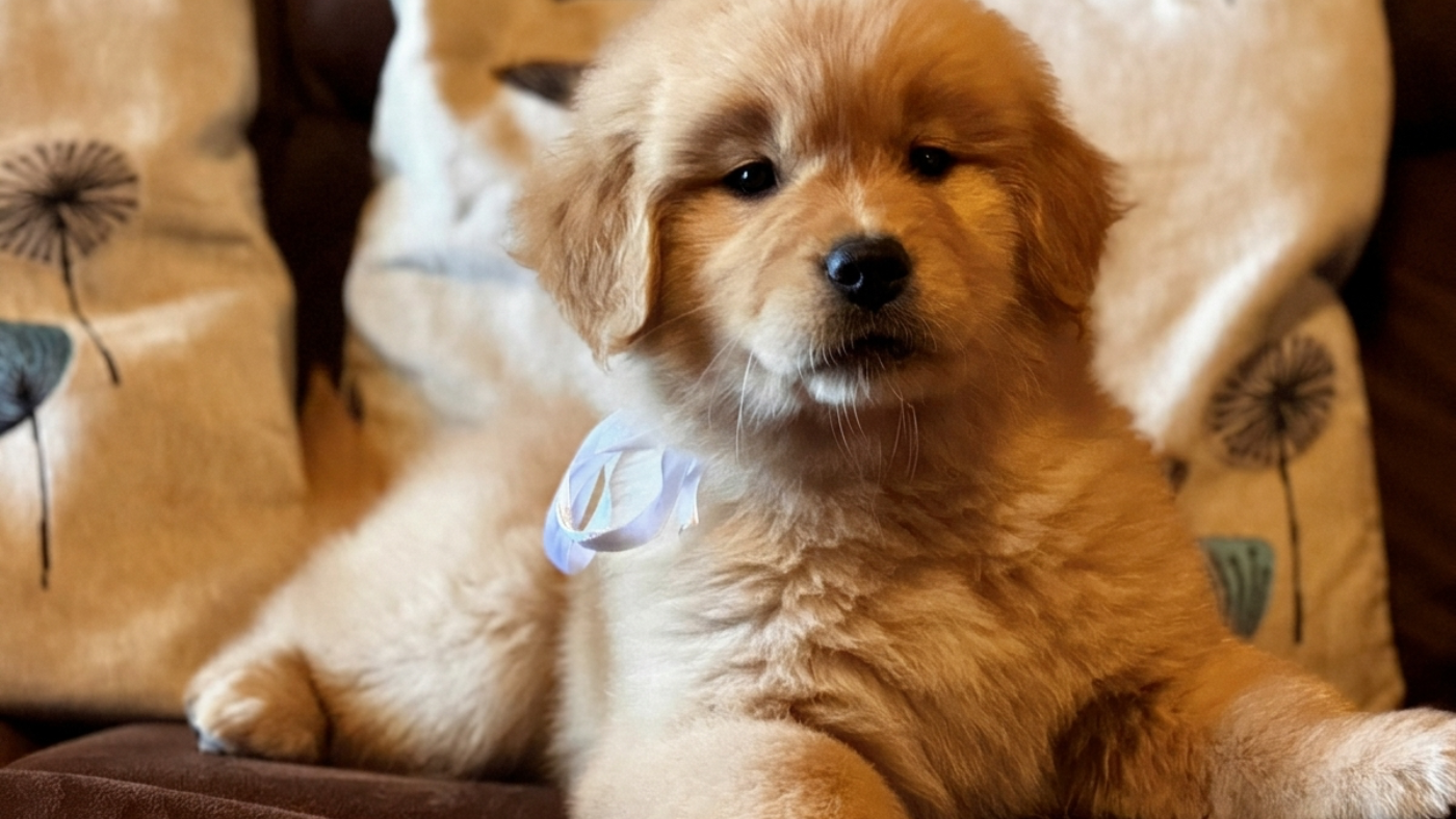 Cachorro de Golden Retriever